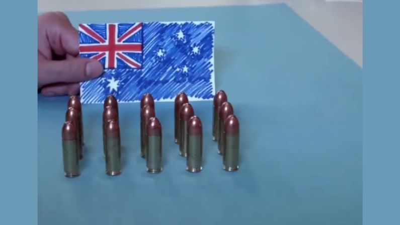 Australia: 15 armas por cada 100 personas.