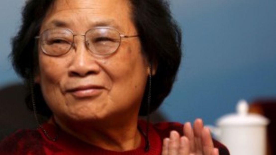 Farmacologista china Tu Youyou, ganadora del Nobel de Medicina 2015.