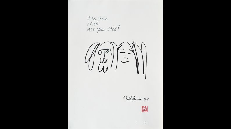 John conoció a Yoko en noviembre de 1966 en Indica, una galería de arte londinense en donde Ono exhibía varias de sus obras. Lennon estuvo particularmente sorprendido por una pieza en la que el espectador tenía que subirse en una escalera y miraba el cuadro a través de una lupa. La obra estaba la palabra -escrita en letras muy pequeñas-: ‘Yes’. “Fue positivo. Me sentí aliviado”, dijo John.