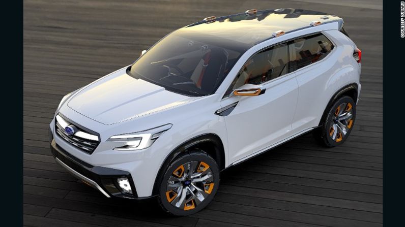 Subaru Viziv Concept – La camioneta deportiva Viziv de Subaru, un prototipo híbrido que funciona con diésel y es eléctrico, llamará la atención. Esta ha sido diseñada para demostrar cómo las funciones autónomas de conducción podrían ser aplicadas a los futuros modelos de producción de Subaru.