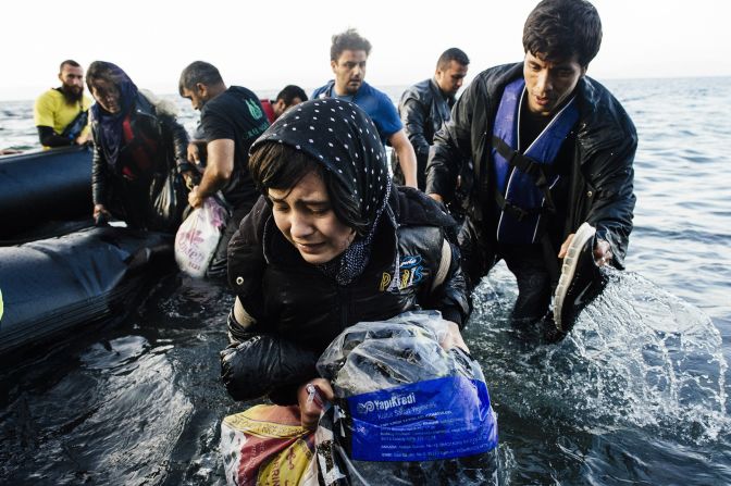 Al menos 31 gobernadores estadounidenses rechazan recibir refugiados sirios tras atentados en París (DIMITAR DILKOFF/AFP/Getty Images).