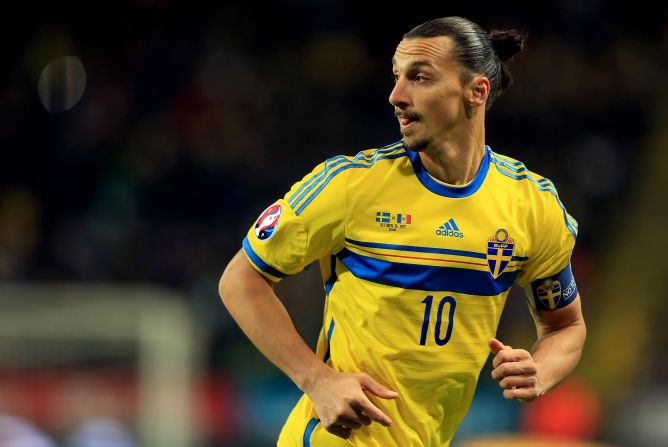 Zlatan Ibrahimovic.