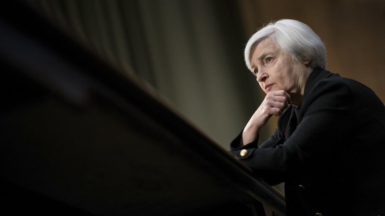 Janet Yellen, presidenta de la Reserva Federal de EE.UU.