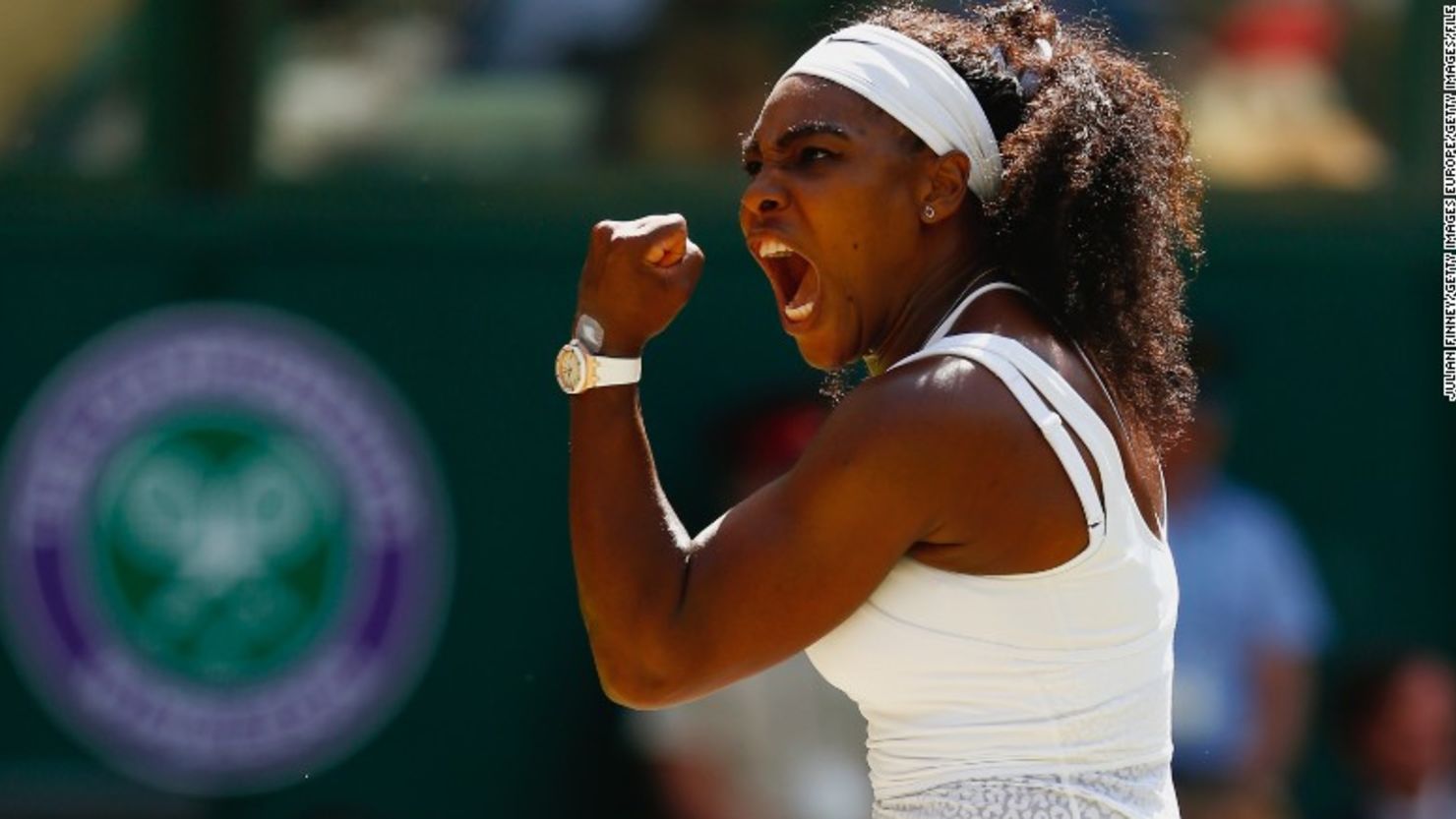 El 2015 fue un buen año para Serena Williams: la tenista alcanzó tres títulos de Gran Slam.