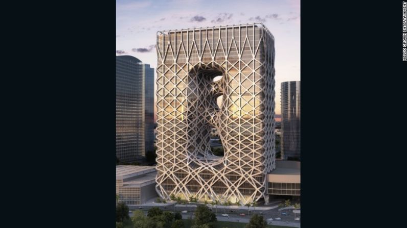 Zaha Hadid - A ser lanzado en el 2017, el City of Dreams Hotel Tower será diseñado por el arquitecto ganador de premio Pritzker, Zaha Hadid. Tendrá alrededor de 780 habitaciones.