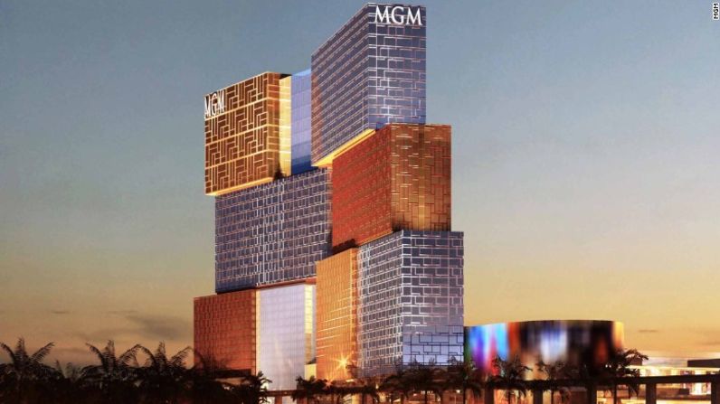 Acción desde dentro - El complejo turístico Cotai de MGM China, el cual será inaugurado el próximo año, contendrá una lujosa mansión de cinco pisos, creando un "hotel dentro de un hotel".