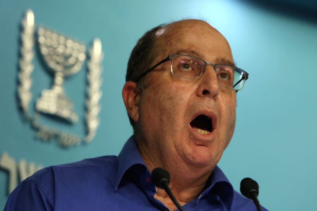 Moshe Yaalon, ministro de Defensa de Israel.