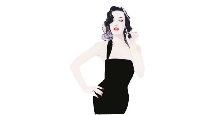 Dita Von Teese– Claridge, Londres, septiembre de 2011.