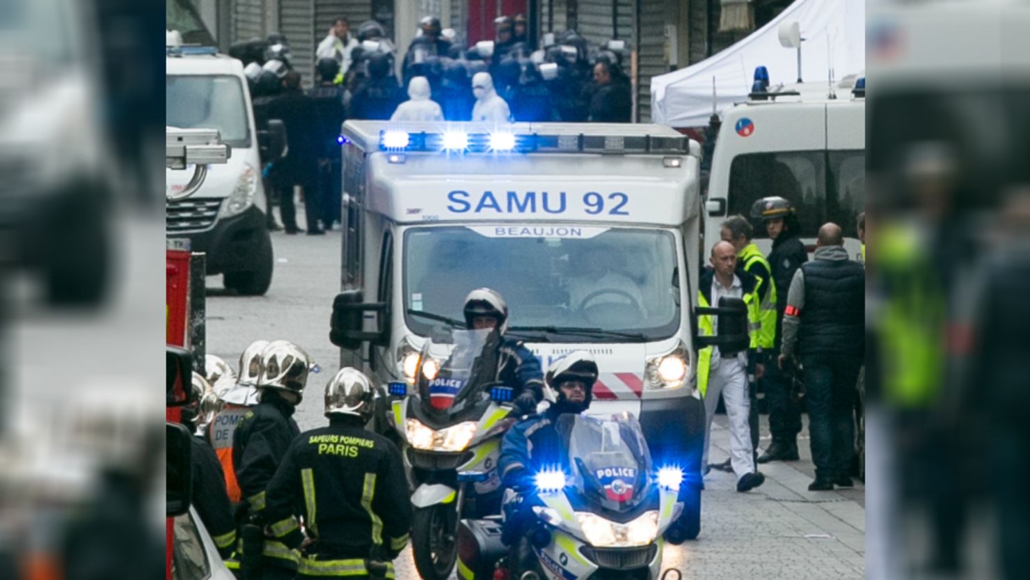 Dos redadas tuvieron lugar el 18 de noviembre en Saint Denis, un suburbio al norte de París donde el 13 de noviembre ocurrió un ataque terrorista en el Stade de France.