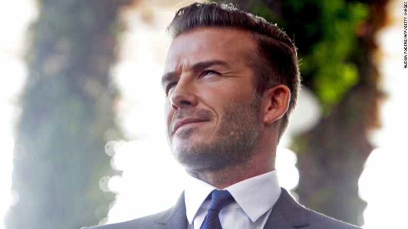 David Beckham fue nombrado como el más sexy de 2015.
