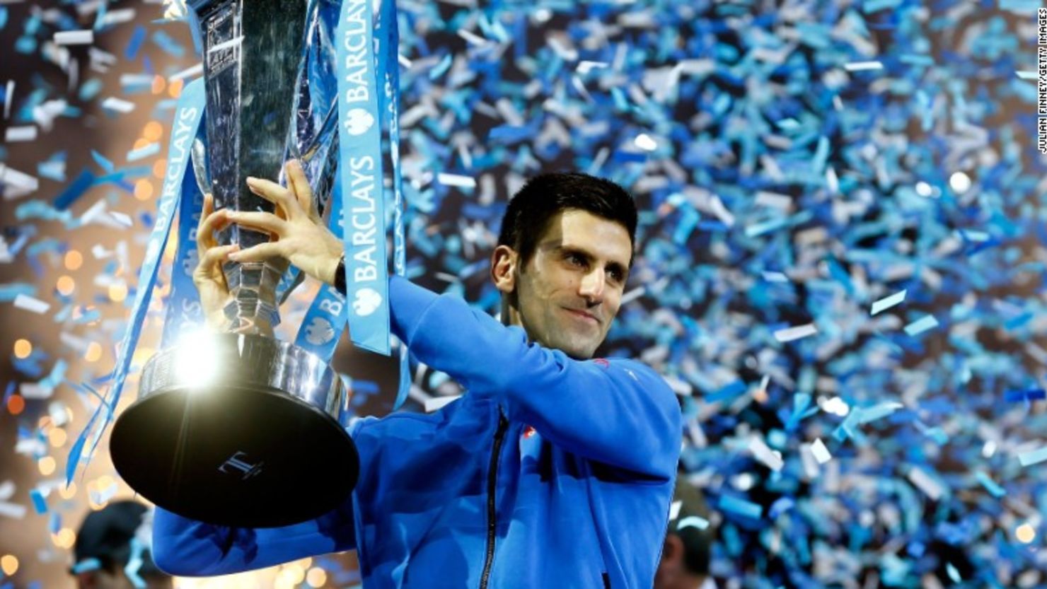 Novak Djokovic es el primer tenista en ganar cuatro ediciones consecutivas de la Copa de Maestros