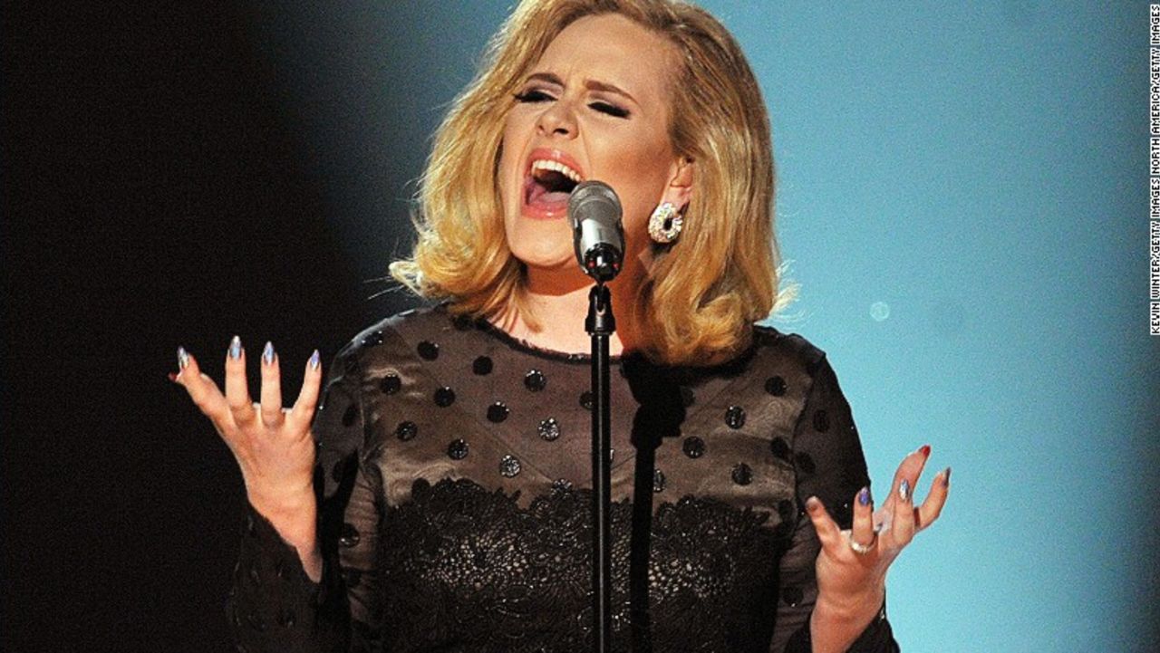 Las historias melancólicas del disco "21" sobre un hombre al que había amado y perdido y catapultaron a Adele al estrellato.