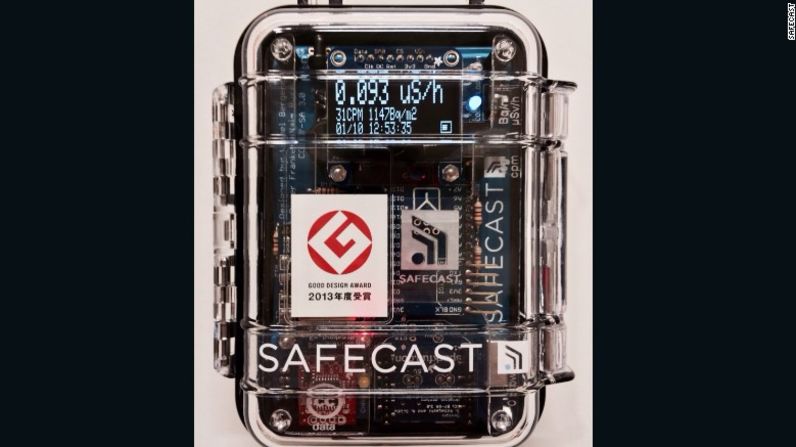 El 'Bgeigie' de Safecast fue utilizado para probar las condiciones en Fukushima después del desastre nuclear.
