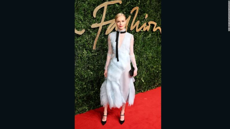 Kate Bosworth en un Erdem.