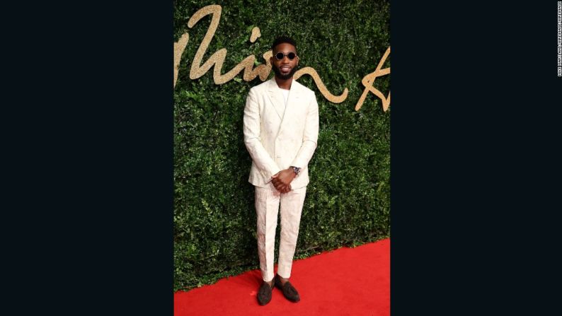 Tinie Tempah, nominado al premio al Estilo Británico.