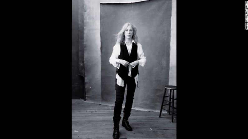 La música Patti Smith bajo el lente de Annie Leibovitz