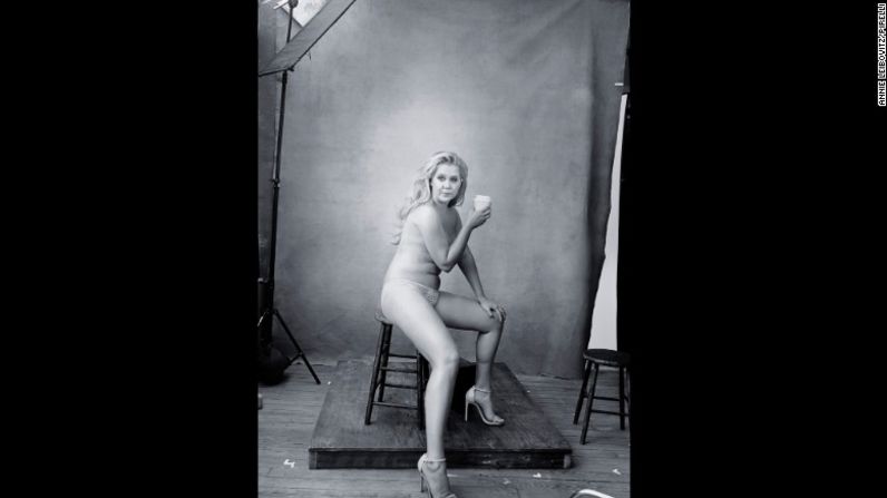 La comediante Amy Schumer, quien compartió la imagen en su cuenta en Twitter