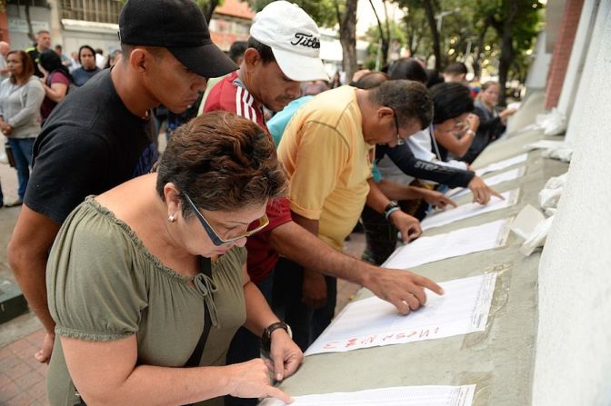 Los venezolanos elegirán a 167 diputados de la Asamblea Nacional (FEDERICO PARRA/AFP/Getty Images).