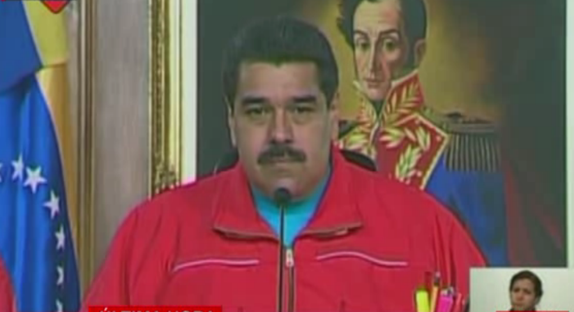 El presidente Nicolás Maduro habló a los venezolanos luego de que el Consejo Nacional Electoral dio a conocer resultados preliminares, para reconocer la derrota.