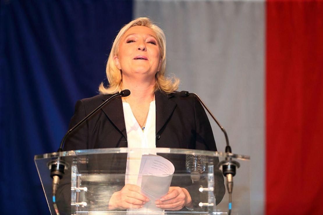 La líder del Frente Nacional, Marine Le Pen (Sylvain Lefevre/Getty Images).