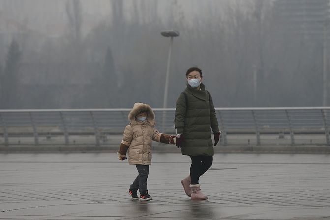 La alerta roja durará hasta este jueves (Lintao Zhang/Getty Images).