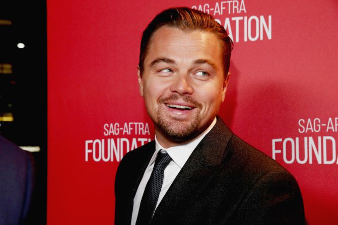 Leonardo DiCaprio, nominado a mejor actor en una cinta.