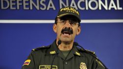 El general de la Policía Nacional de Colombia, Rodolfo Palomino