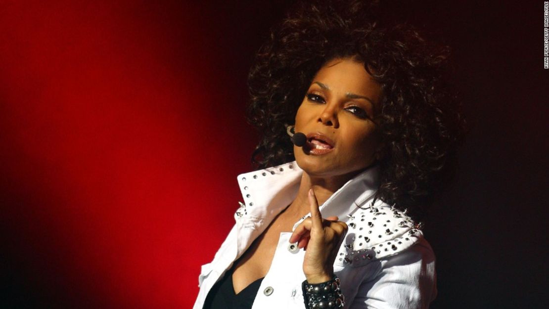 Janet Jackson durante una presentación en Australia en 2011.