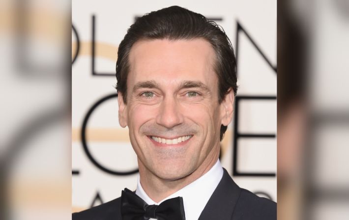 Jon Hamm recibió el Globo de Oro por su trabajo como actor en la serie Mad Men.