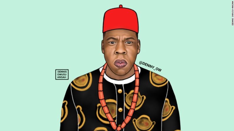 Con más de 12.000 seguidores en Instagram, Owusu-Ansah posee una exitosa página en Instagram en donde él ha creado a Jay Z y lo ha llamado Chief Shawn "Ugonna" Jay Z Carter.