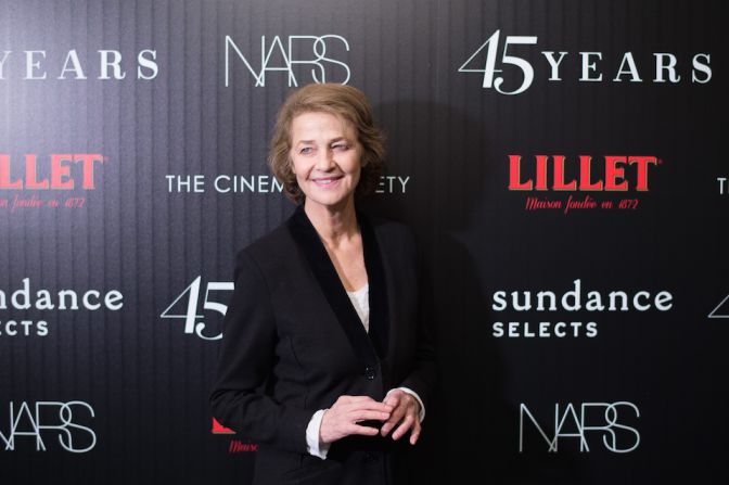 Charlotte Rampling, actriz británica nominada a los Oscar por la película “45 años”, dice que el boicot a los premios es “racista contra los blancos”.