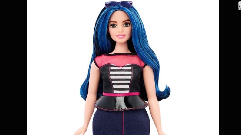 Barbie ahora estará disponible en cuatro tipos de cuerpo y siete tonos de piel, con 22 colores de ojos y 24 cortes de pelo.