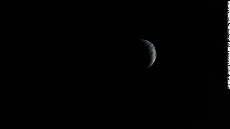 Vista de la Tierra desde la Luna.