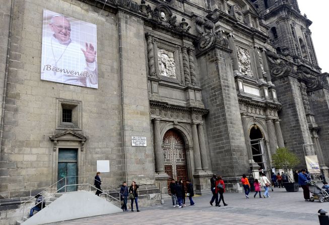 El próximo 13 de febrero Francisco se reunirá con los obispos mexicanos en la Catedral Metropolitana de la Ciudad de Ciudad de México.