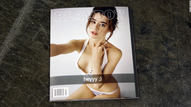 La primera edición sin desnudos de la revista Playboy salió a la venta en febrero de 2016.