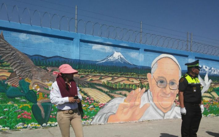 Mural en Ecatepec.