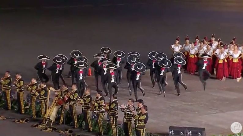 Danzas tradicionales marcaron la celebración.