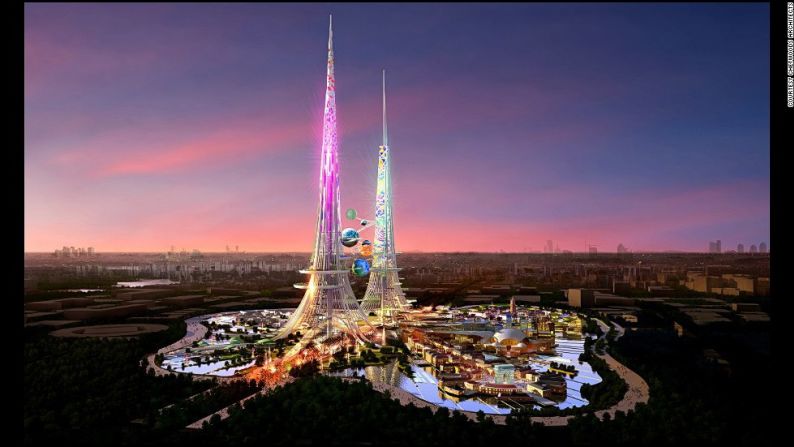 La construcción de las torres Phoenix está planificada para Wuhan, la capital de la provincia de Hubei. Las torres tendrán una altura de un kilómetro, y está programado que sean completadas en 2017 o 2018.