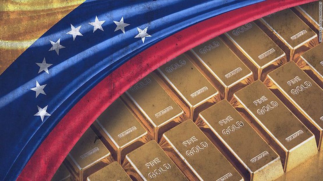 Las reservas de Venezuela, las cuales en su mayoría están compuestas por oro, disminuyeron considerablemente en el último año.