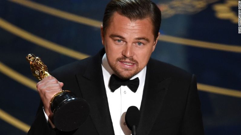 Leonardo DiCaprio ganó finalmente el premio Oscar a Mejor actor en 2016 por su papel protagónico en 'The Revenant'.