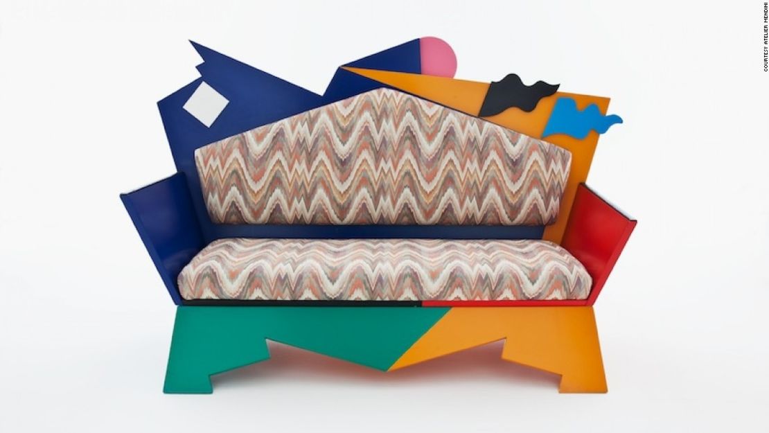 'Kandissi Sofa', diseñado por el posmodernista Alessandro Mendini en 1973