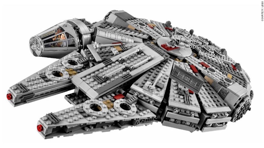 El Halcón Milenario de Star Wars fue el segundo juguete más vendido de Lego en 2015.