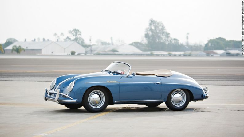 Porsche 356A Speedster, 1957 - El 356A Speedster, modelo 1957, es uno de los estilos más reconocibles de Porsche.