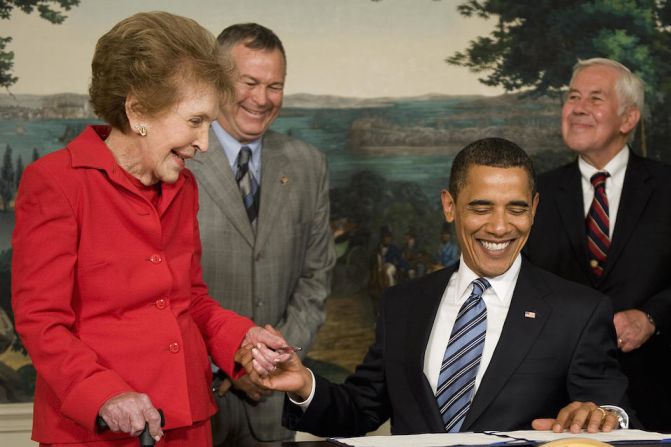 Con el presidente Barack Obama, el 2 de junio de 2009, en la Casa Blanca.