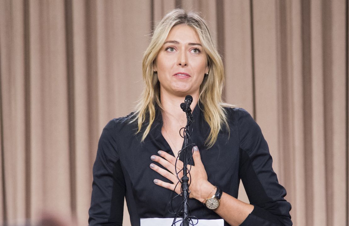 La tenista rusa María Sharapova admitió haber consumido 500 gramos de meldonium durante los últimos 10 años.