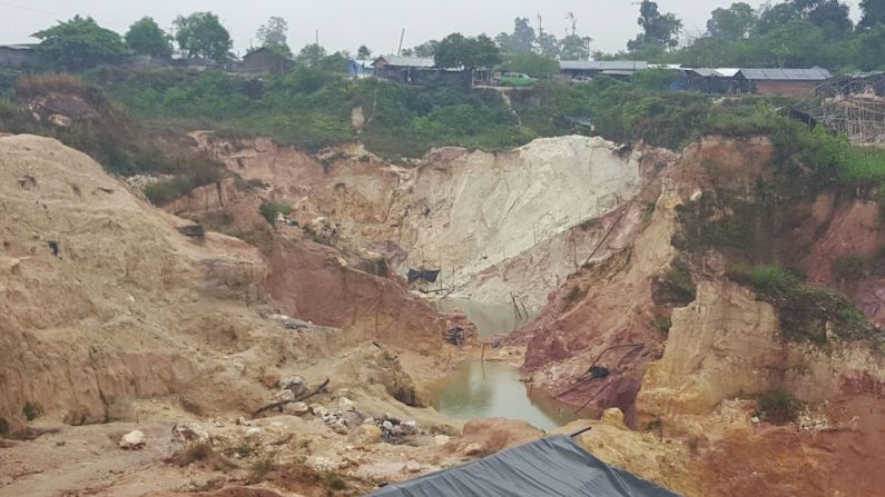 Una mina en la zona de Las Claritas, en el estado Bolívar de Venezuela.