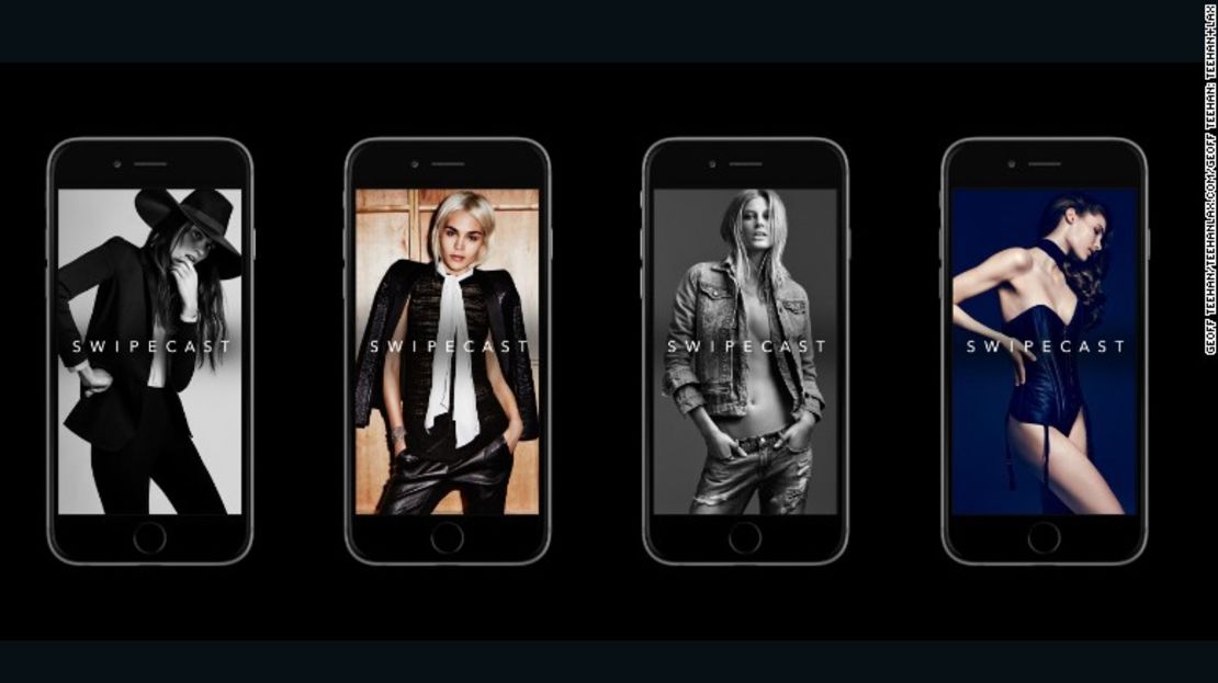 Fundada por Peter Fitzpatrick, Swipecast es una aplicación que pone a las modelos directamente en contacto con las marcas.