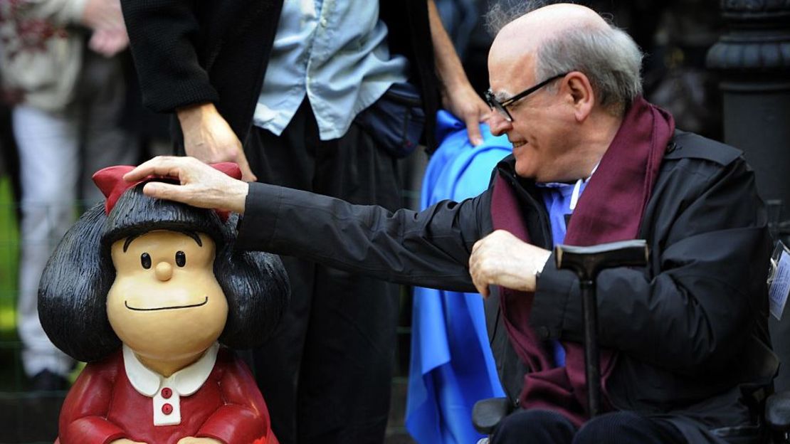 CNNE 266973 - muere quino mafalda spain-asturias-awards-quino