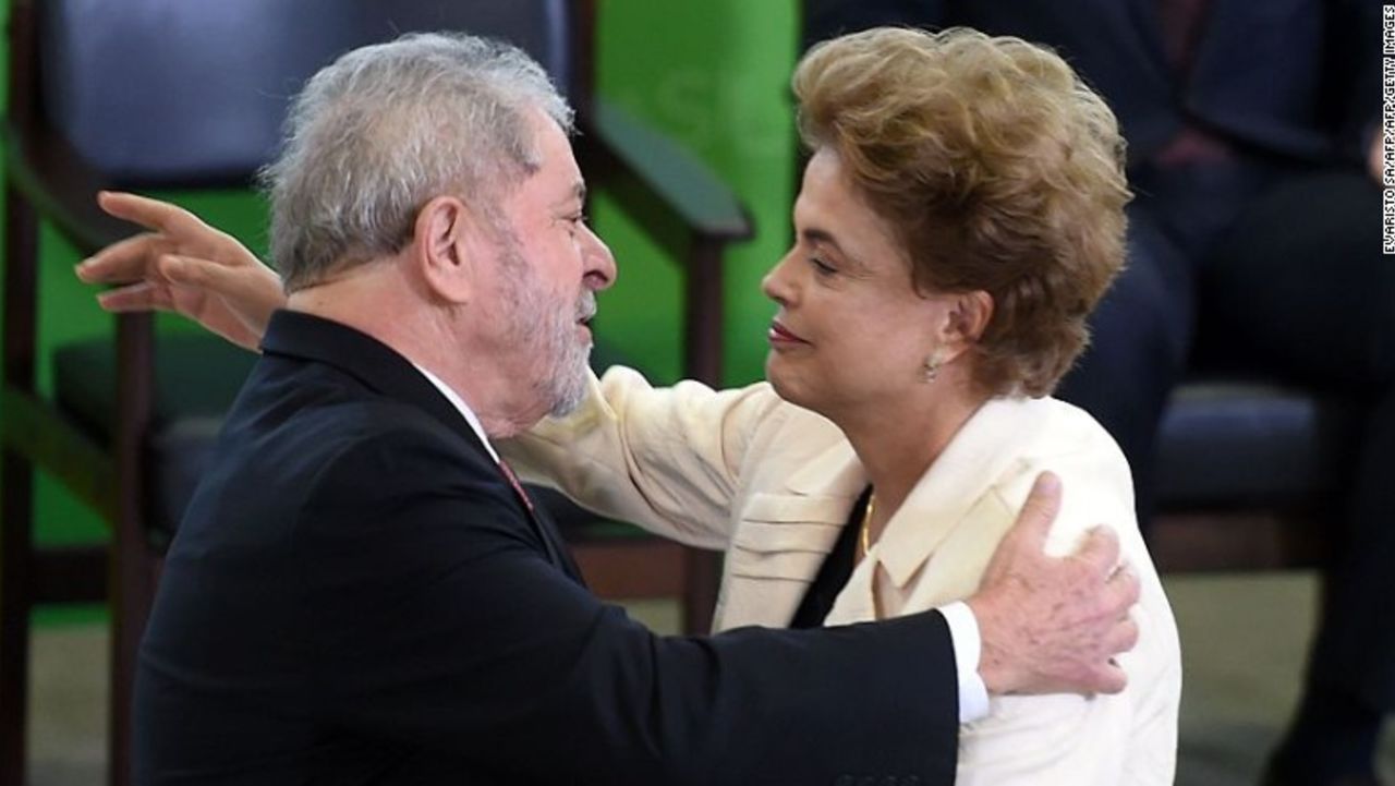 Lula da Silva es uno de los ministros destituidos.