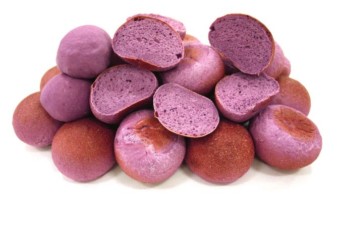 El pan morado se digiere un 20% más despacio que el pan blanco.